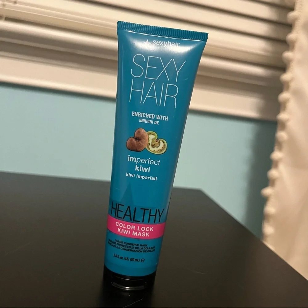 Sexy Hair Imperfect Kiwi Healthy Color Lock Kiwi Vegan Hair Mask 2.0 Fl Oz NWT